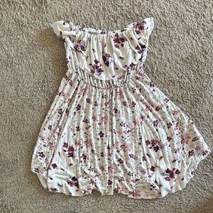 Kimchi‎ Blue Size Medium Pink Ruffled Off-the-Shoulder Sundress